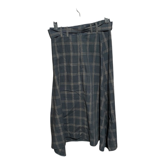 Scanlan Theodore Wool Plaid Belted Skirts - Picture 6 of 6